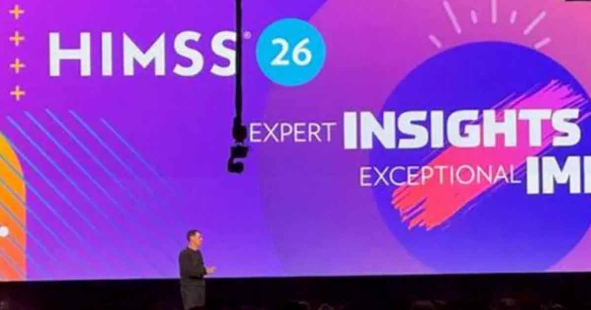 Jon McNeill speaks at HIMSS26