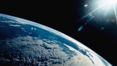 Earth view from outerspace