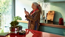 Person on a video call