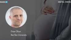 Eitan Okun, Paul Feder Laboratory for Alzheimer's Disease Research at Bar-Ilan University_Side view of pregnant belly Photo by Natalia Kuzina/iStock/Getty Images Plus