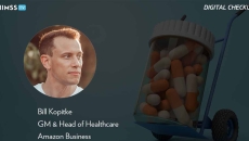 Bill Kopitke at Amazon Business_ 3D rendering of jar of pills on a hand truck photo by Gearstd/iStock/Getty Images Plus