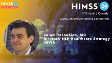 Dr. Calum Yacoubian at IQVIA_ Palm trees and skyscrapers in Orlando Photo by Gabriele Maltinti/iStock/Getty Images Plus