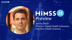 Jeremy Petch, director of digital health innovation at Hamilton Health Sciences
