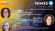 Matlock at AIRA, Finley at MO Dept of Health and Senior Services and Kristin Glaza at Oracle Health_ Palm trees and skyscrapers in Orlando Photo by Gabriele Maltinti/iStock/Getty Images Plus