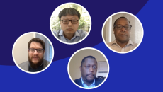 Panelists at "UpNext: Managing the Message"