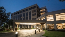 Outside of healthcare facility