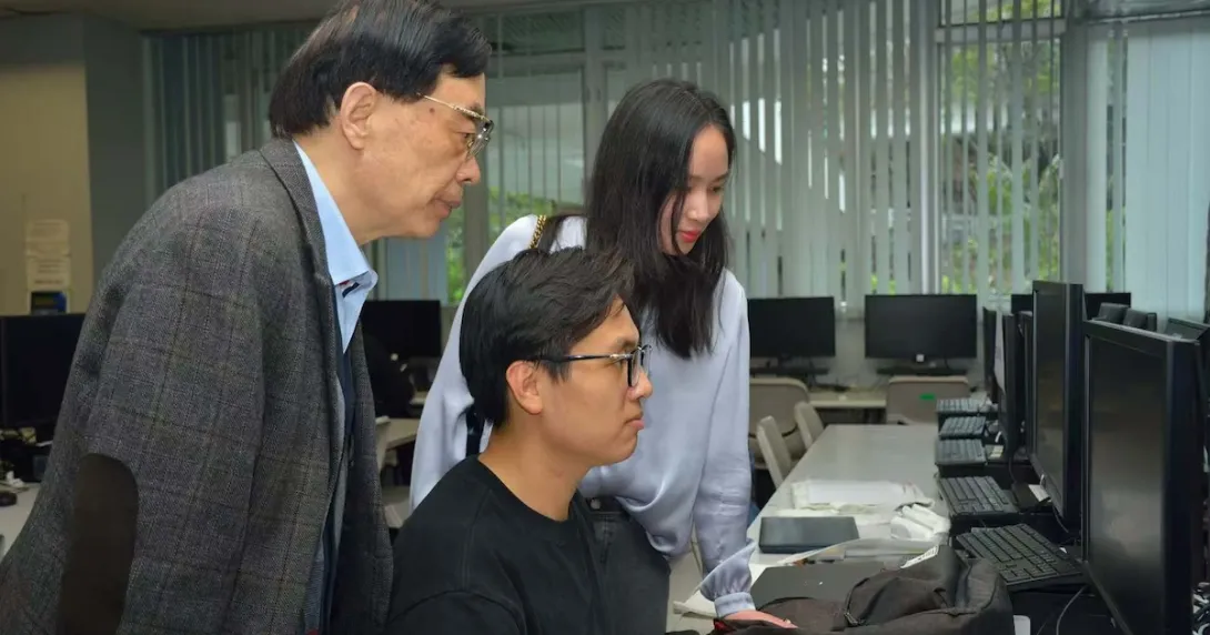 The Chinese University of Hong Kong research team behind Dr PAI