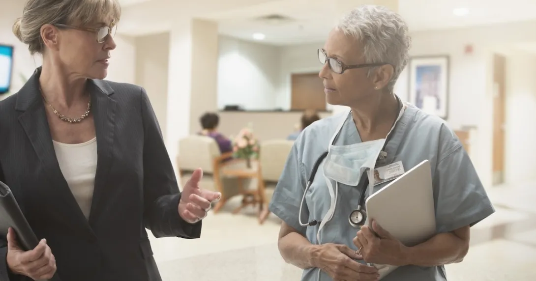 Administrator and healthcare professional 