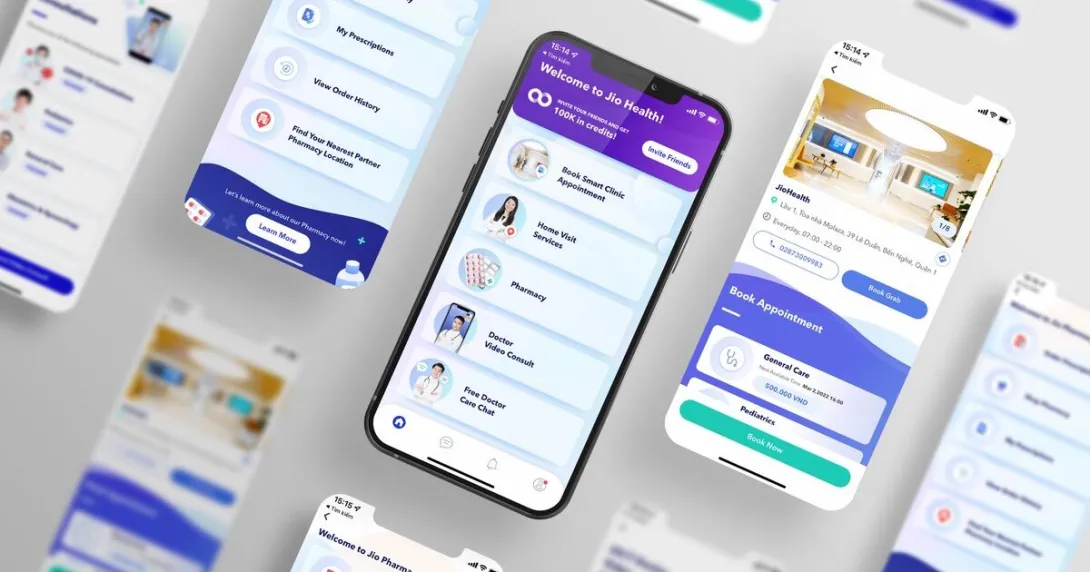 Jio Health mobile app