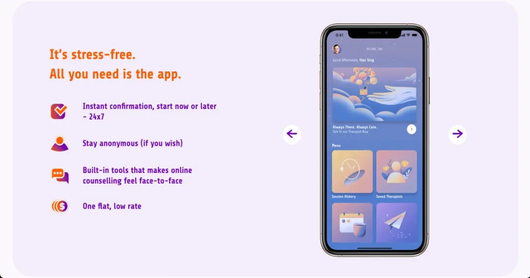 Share, mobile mental health app by TheShareCo